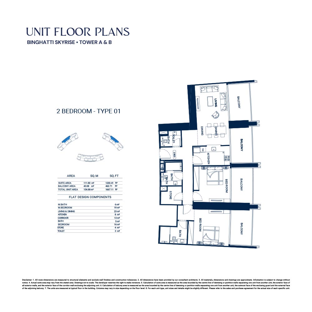 2 Bedroom