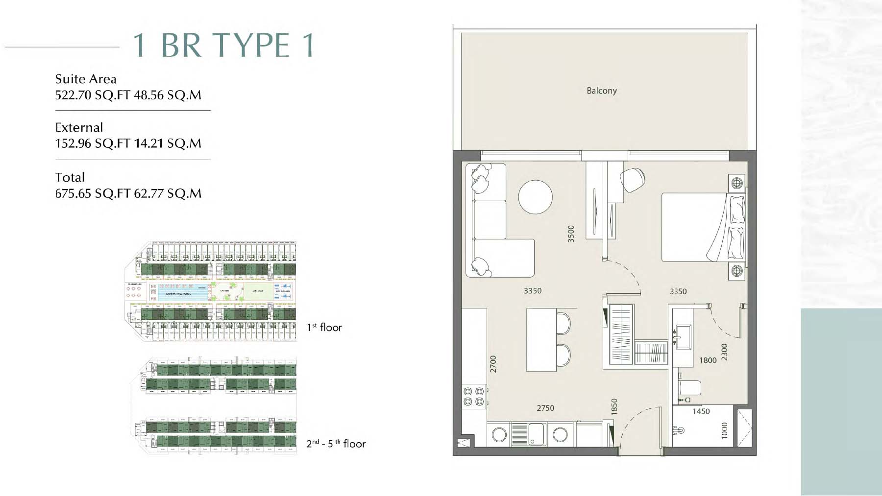 1 BR Type