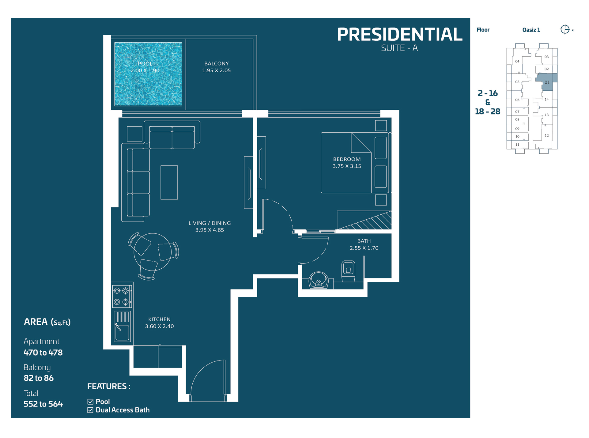 1000 Bedroom